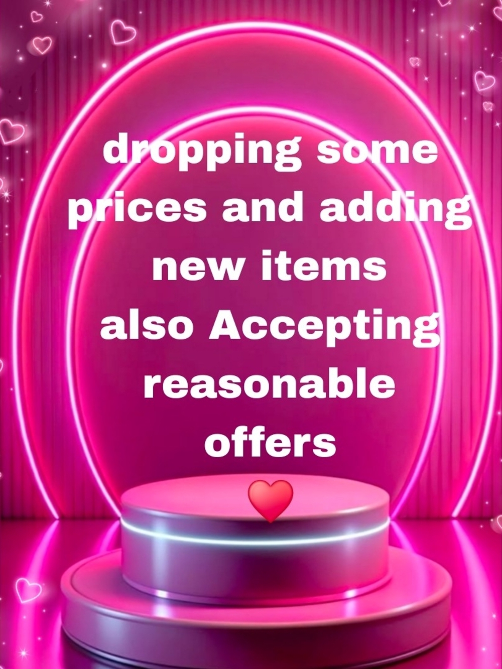 Closet Sale Dropping Some Prices And Adding New Items Soon